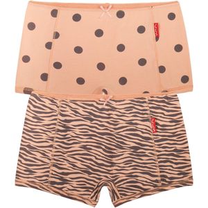 Girls Boxer 2 Pack - Tiger Dots - Claesen's® - Ondergoed voor Meisjes