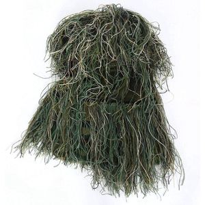 Lommerrijke Gezicht Sniper Training - 3D Camouflage Sluier Hoed voor Wargame Jacht .