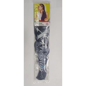 Hair extensions X-Pression Periwinkle (Horizon) 208,28 cm pelo sintetico