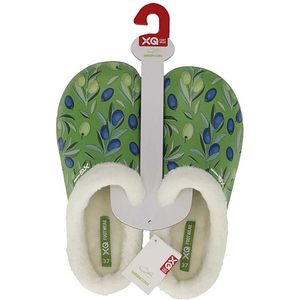 XQ Dames tuinklompen - tuinklompen dames winter - olives - groen - maat 37