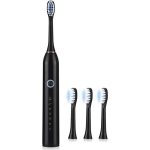 Elektrische tandenborstel Oplaadbare tandenborstel Elektrische tandenborstel Mondverzorging - Zwart