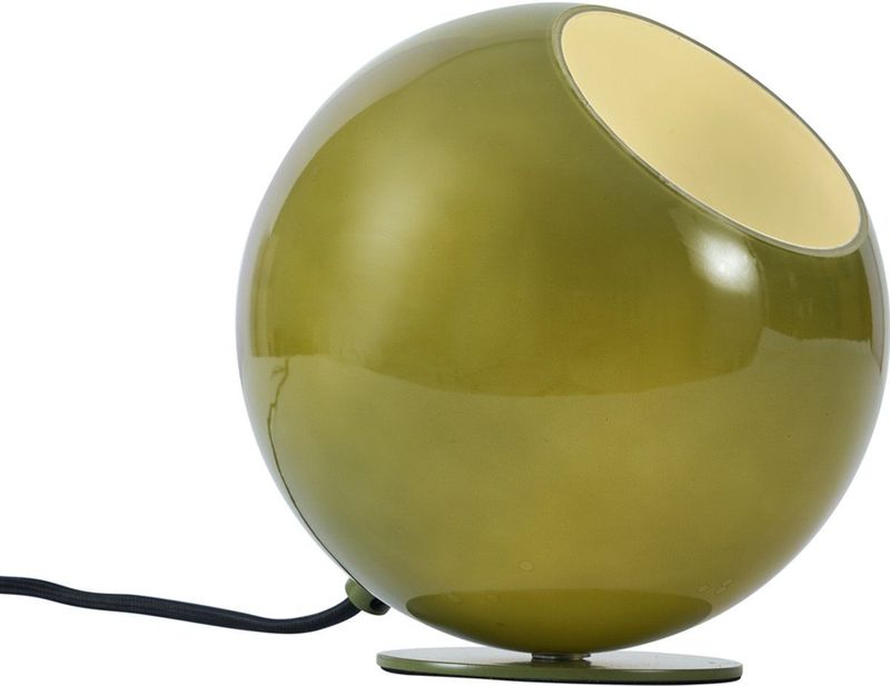 Retro - Mabel - Tafellamp - Groen - Dimbaar - Glas