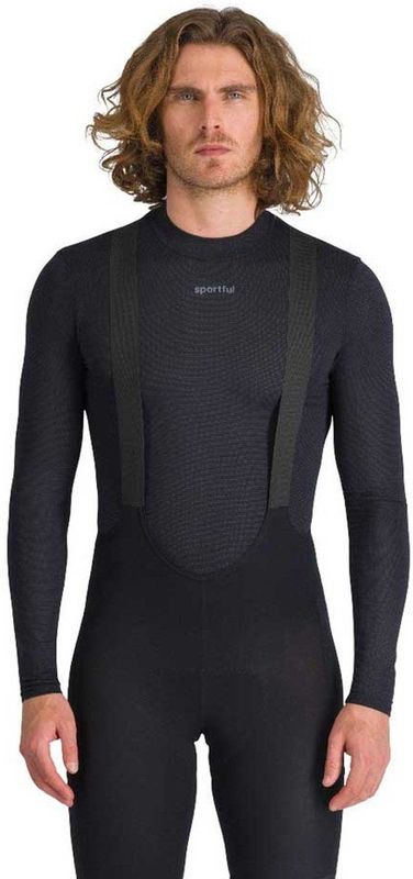 Sportful Merino Lange Mouwen Basislaag Zwart M Man