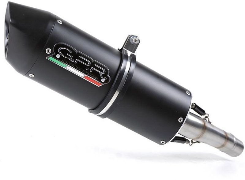 GPR - Furore - Uitlaatdemper - Gehomologeerd - Zwart