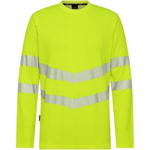 Engel Safety-T-shirt met lange mouwen 9555-195 - Hi-vis Yellow - 4XL