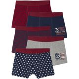 Vertbaudet - Set van 5 Boxershorts - Vlag - Jongens