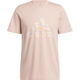Adidas Heren T-Shirt Camo Beige BEIGE
