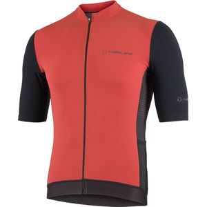 Nalini - Dames - Fietsshirt - Korte Mouwen - Wielrenshirt - Rood - Zwart - NEW SUN BLOCK LADY J