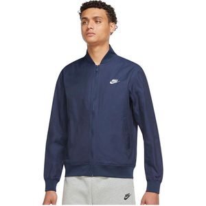 Nike Sportswear Sport Essentials Woven Unlined Bomber Jasje Heren / Midnight Navy / White - XS
