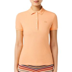 Lacoste Piqué Stretch Poloshirt Vrouwen - Maat XL (42)