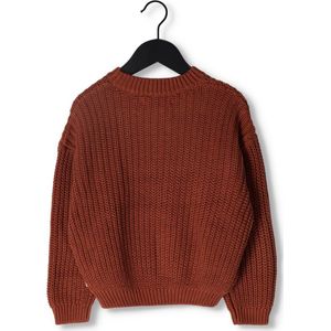 Your Wishes Knit Nevada Truien & Vesten Unisex - Sweater - Hoodie - Vest- Roest - Maat 74