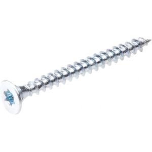 Spaanplaatschroef 3.0X12 Verzinkt TX10 PK Hoenderdaal (200) - Spaanplaatschroef Verzinkt