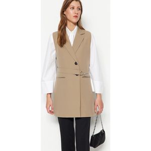 Trendyol Nertsenkettingriem Gedetailleerd Geweven Vest Tctaw23Yl00013