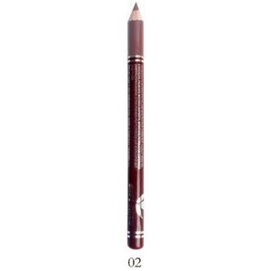 Easy Paris Cosmetics - Oogpotlood - Eyeliner Pencil - Extra Waterproof - Rood Bruin - Magenta Oscuro - Nummer 002 - 1 Stuks