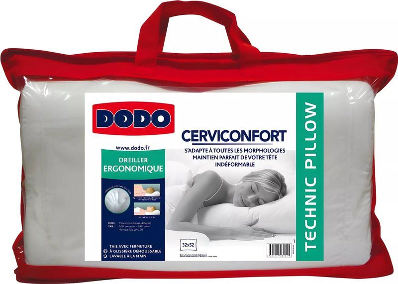 DODO Hoofdkussen DODO PERFECT POSITION super ondersteuning onvervormbaar