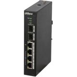 Dahua Technology PFS4206-4P-96 netwerk-switch Managed L2 Fast Ethernet (10/100) Power over Ethernet (PoE) Zwart