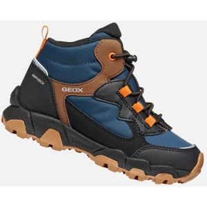 GEOX - Magnetar ABX - Sneakers - Marineblauw/Bruin