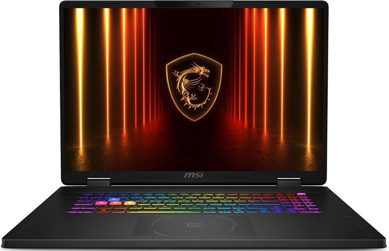 MSI Crosshair 18 HX AI A2XWGKG-002NL Intel Core Ultra 9 275HX Laptop 45,7 cm (18"") Quad HD+ 16 GB DDR5-SDRAM 1 TB SSD NVIDIA GeForce RTX 5070 Wi-Fi 6E (802.11ax) Windows 11 Home Zwart