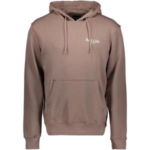 Ballin - Trui - Kakao - Met Backprint - Mannen