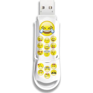USB-stick met emoji-design - 8 GB en 64 GB opslagcapaciteit