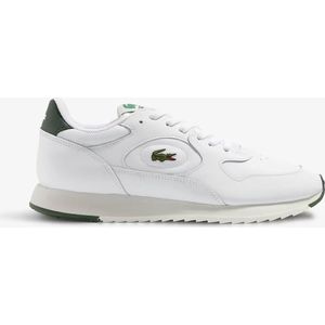 Lacoste Linetrack Wit/Groen - Heren Sneaker - 46SMA0012082 - Maat 40.5