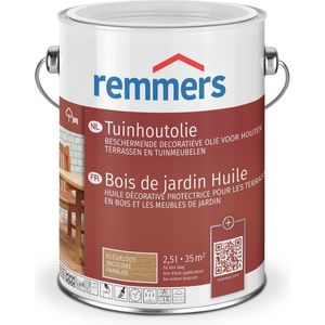 Remmers tuinhoutolie [eco] | 10 liter | Zilver grijs COMBINATIE VOORDEEL MET BLOKKWAST