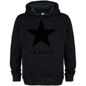 David Bowie Amplified Collection - Black Star Heren Trui met capuchon - zwart - XXL