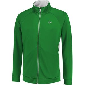 Dunlop Club Knitted Jacket - sportvest - Green/White