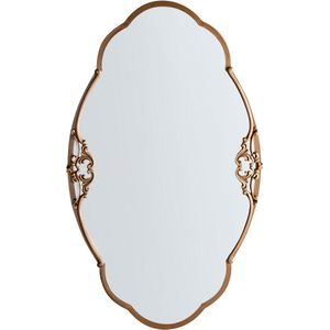 BELIANI - EPANNES - Wandspiegel - Goud - Metaal