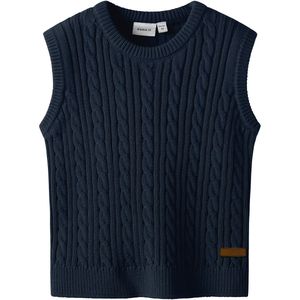 Gilet - Biologisch Katoen - Gebreid - Mouwloos - Regular Fit