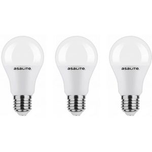 Asalite - LED Lamp A70 - E27 Fitting - Warm Wit Licht - 18W = 118W - 1620 Lumen - 3 stuks