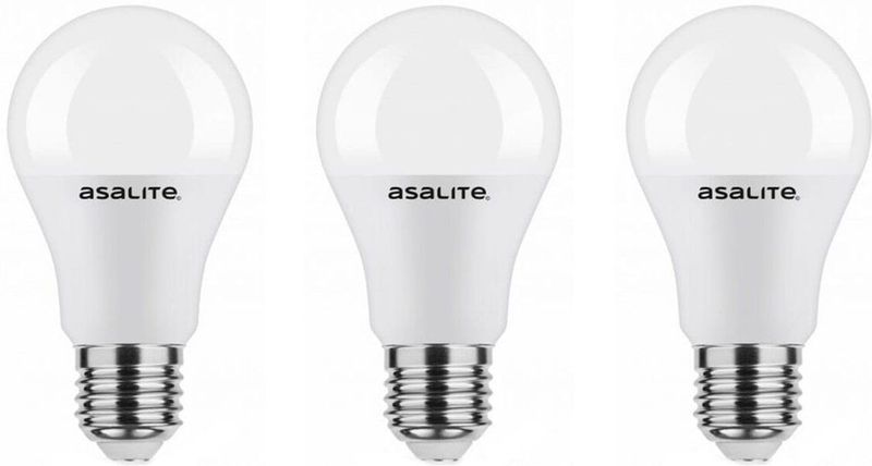 Asalite - LED Lamp A70 - E27 Fitting - Warm Wit Licht - 18W = 118W - 1620 Lumen - 3 stuks