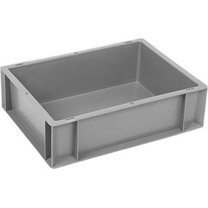 Rubbermagazijn | Magazijnbak 40x30x12cm | Stapelbakken | Opbergbak | Euroboxen | Kunststof bakken
