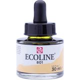 Ecoline Vloeibare Waterverf Fles 30 ml Goud 801