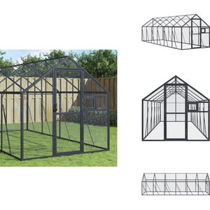 vidaXL Volière - Volières - Vogelvolière - Parkietenkooi -
