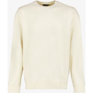 Unsigned heren sweater ecru - Wit - Maat XXL