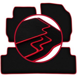 CARLUX-RED automatten voor: Ford Maverick MK2 SUV (2004-2007)