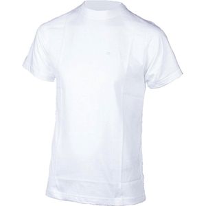 Piva schooluniform t-shirt korte mouwen  jongens - wit - maat L/40