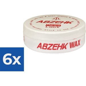 Abzehk Hair Wax Red Mega Look 150 ml - Voordeelverpakking 6 stuks