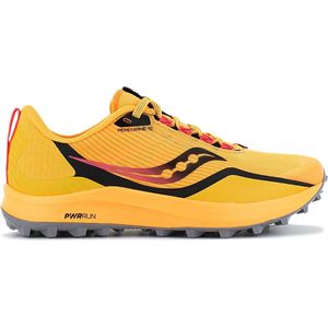 Saucony Peregrine 12 Dames - Sportschoenen - Hardlopen - Trail - geel/zwart