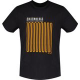 Bikkembergs - BMT0712 - T-shirt - Zwart - Korte Mouwen