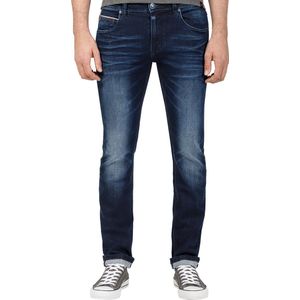 TIMEZONE Heren Jeans Broeken Scott slim Fit Blauw 30W / 32L Volwassenen