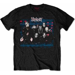 Slipknot - WANYK Glitch Group Heren T-shirt - S - Zwart