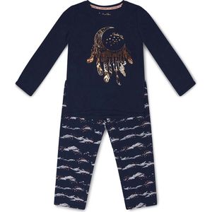 Charlie Choe - Meisjes - Pyjama - Dream - Catcher - Indigo - Maat 86/92