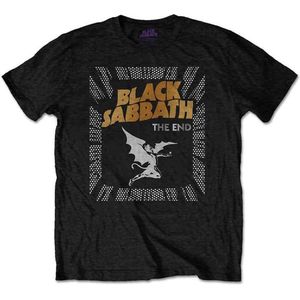 Black Sabbath - The End Demon Heren T-shirt - S - Zwart