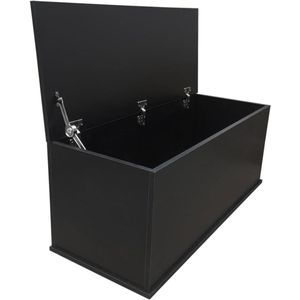 CRLYN® Speelgoedkist - Speelgoedkast - Opbergkist - Dekenkist - Zwart
