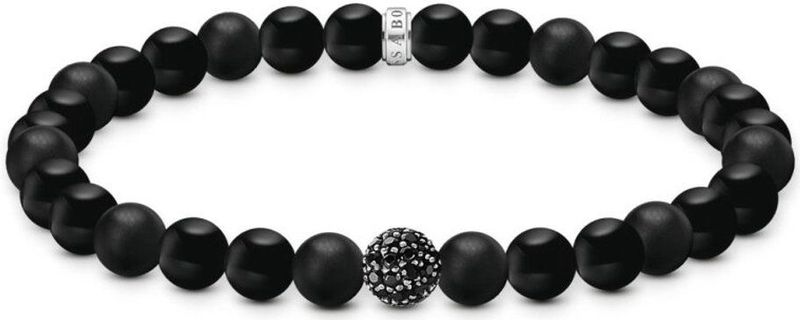 Thomas Sabo - Rebel at Heart - Armband - Zwart - 17 cm