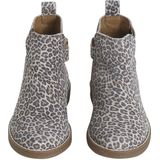 Vertbaudet - Leren Meisjeslaarzen - Geschulpte Randjes - Comfortabel - Ritssluiting