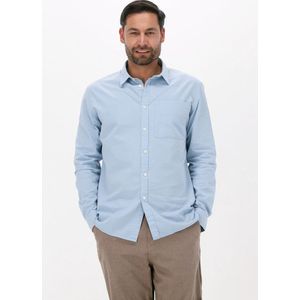 Selected - Regular Axel - Seersucker Overhemd - Wit - Lange Mouwen