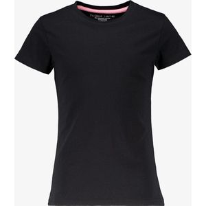 TwoDay basic meisjes T-shirt zwart - Maat 92